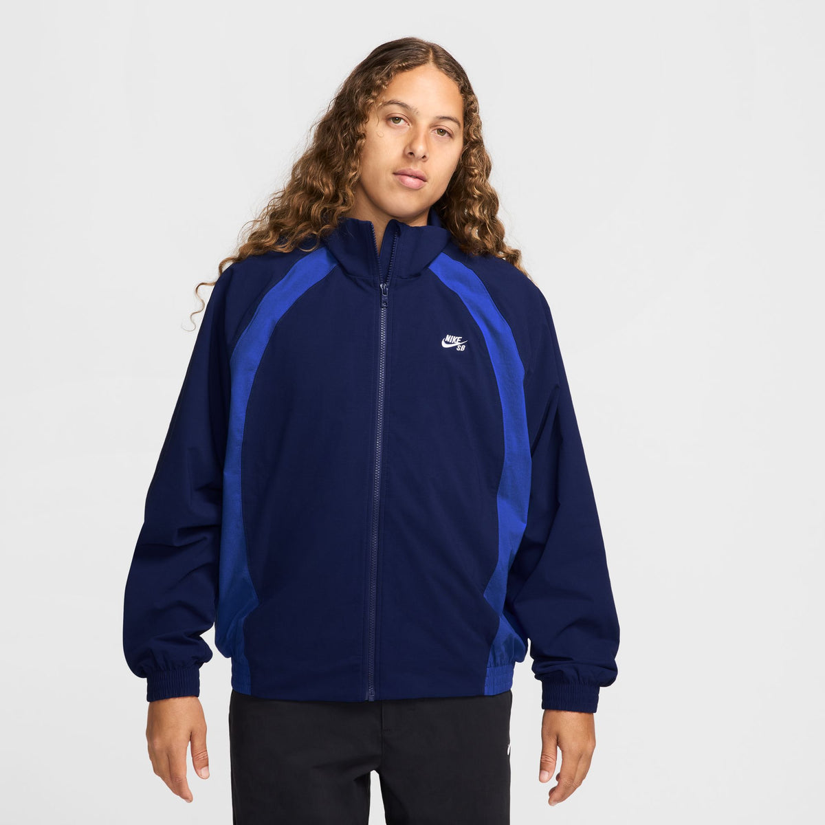 Nike SB Full-Zip Woven Skate Jacket - Blue Void – arts - rec