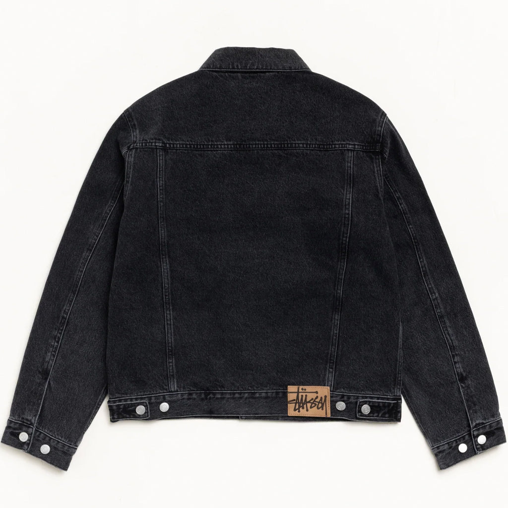 Stussy : Lined Denim Trucker - Vintage Black – arts - rec