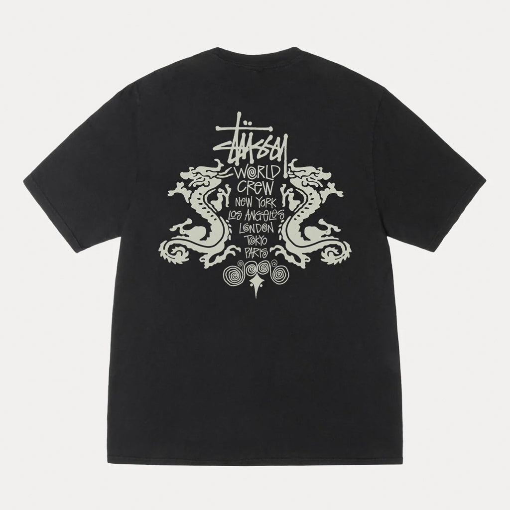 【STUSSY SU25'】Stussy Double Dragon Pig. Dyed Tee Stussy Double Dragon Pigment Dyed Tee (Natural) – CNCPTS