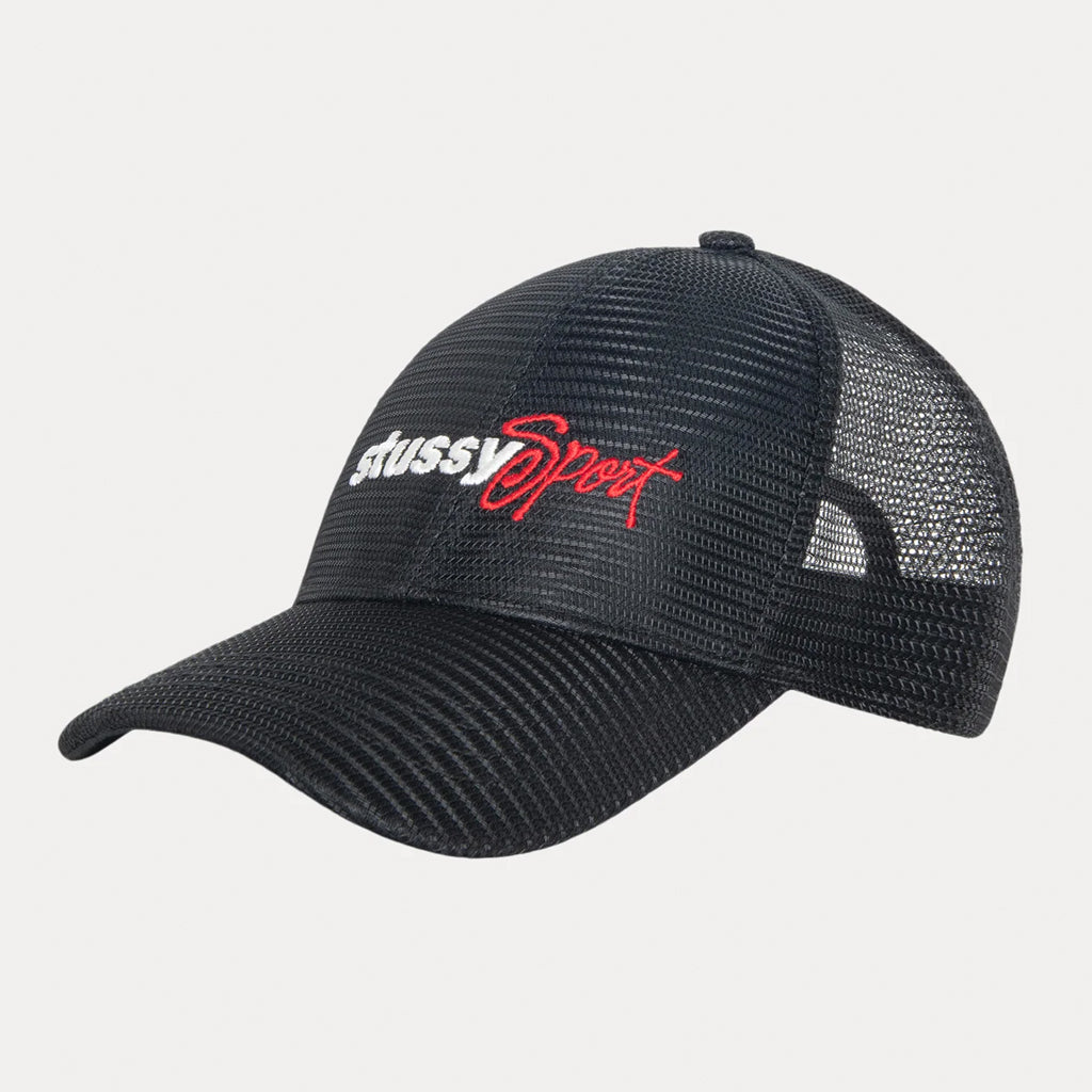 Stussy - MD Sport Mesh Cap - Black – arts - rec