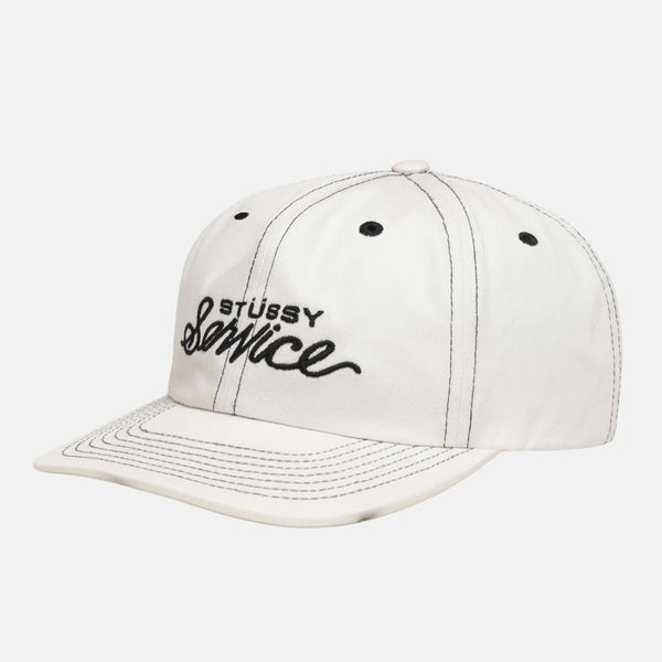 Stussy - Mid Depth Stussy Service Strapback: Natural – arts