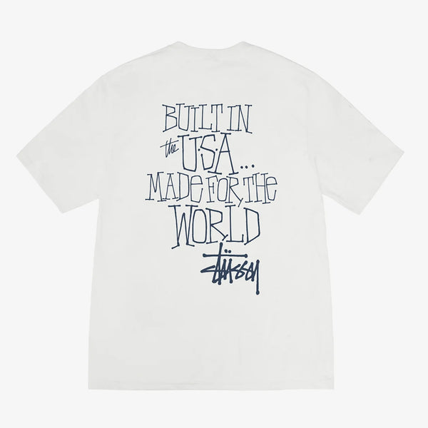 Stussy : Built in USA PIG. Dyed Tee - Natural – arts - rec