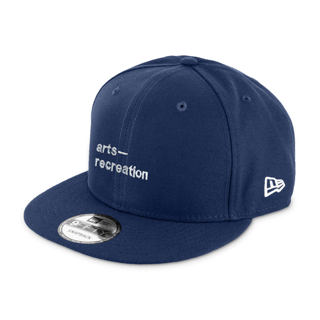 Arts-Rec New Era 9Fifty Stacked Logo Hat - Blue
